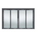 Power coated front and back doors powder coating insulating sliding door polycarbonate